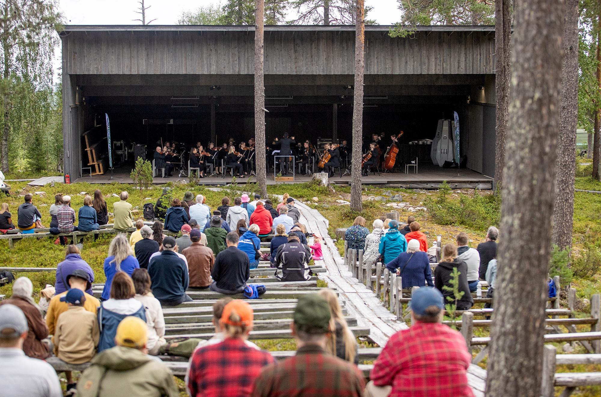 Yleisö on löytänyt hyvin Luosto soi! -festivaalin